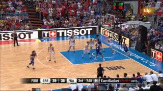 0001 2ª parte final eurobasket femenino 2015 SerbiaFrancia [upl. by Reinke]