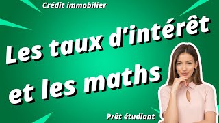 Taux dintérêt et mathématiques  Grand Oral du Bac [upl. by Hershel]