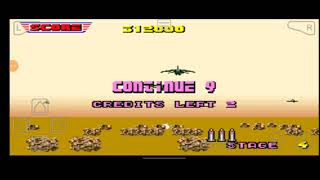 After Burner 1991 Playthrough Sega Arcade Gallery GBA [upl. by Enalahs]