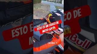 Así es un casco de moto gp👀😱 [upl. by Herbie]