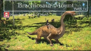 Final Fantasy XIV  Brachiosaur Mount [upl. by Mikel675]