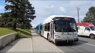 TTC 90 Leslie YRT Bus Ride 2022 from Steeles East to Seneca Hill Dr June 10th 2024 [upl. by Biddick]