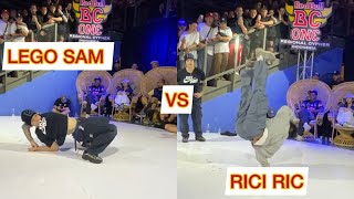 RICI RIC VS LEGO SAM  TOP 8 RED BULL BC ONE JKT INDONESIA 2024 [upl. by Ennagem]