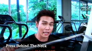 เล่นหัวไหล่ Press Behind the neck [upl. by Jonie]