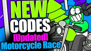 Motorcycle Race CODES  ROBLOX 2023 New Update [upl. by Mclaughlin407]