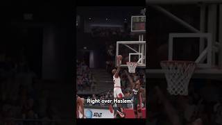 JORDAN is a post move master Dunks it over Haslem too Full gameplay in my channel [upl. by Suirtemid533]