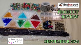 Beebeecraft Product Review  September 2024 beebeecraft beading diy diyjewelry [upl. by Crysta]