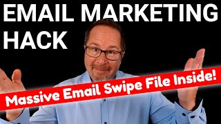 Email Marketing Hack  Easy Way to Build a Massive Swipe File [upl. by Romaine]