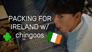 PACKING FOR IRELAND w chingoos [upl. by Philcox31]