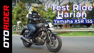 All New Yamaha XSR155 Tes Harian  Indonesia  OtoRider [upl. by Llereg]