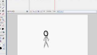 A Basic stickman animation using macromedia flash A REQUEST VIDEO FOR HELP [upl. by Eilsil]