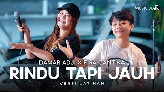 DAMAR ADJI X FIRA CANTIKA  RINDU TAPI JAUH OFFICIAL LIVE MUSIC [upl. by Ecirb107]