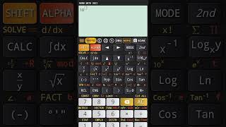 How to Find antilogarithm using calculator maths llogarithmeducation logarithmrules [upl. by Anitel]