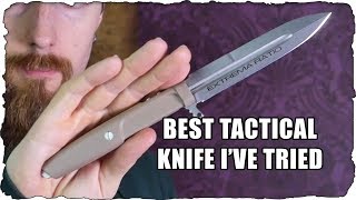 Review A REAL Tactical Knife Extrema Ratio Requiem [upl. by Goran16]