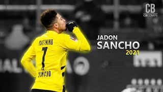 Jadon Sancho 2021  Sublime Dribbling Skills Goals amp Assists  Welcome To Manchester United HD [upl. by Wyn269]