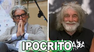 MAURO CORONA NON PERDONA LE CRITICHE SUI MIGRANTI E DISTRUGGE IN DIRETTA [upl. by Inaffit]