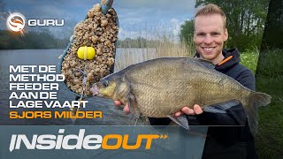 Grote brasem aan de method feeder INSIDE OUT Tackle Guru Benelux [upl. by Nytnerb]