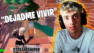 le hacen STREAMSNIPING durante 2 HORAS y NO AGUANTA más  Agustin51 [upl. by Nolyaw700]