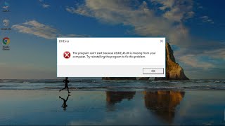 Windows 1087 How to Fix D3DX943dll Missing Error [upl. by Sucrad]