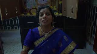 Tiruppavai pasuram  14 Raga  Brindavana saranga  by Dr girija seshamamba on 29122017 [upl. by Allemat]