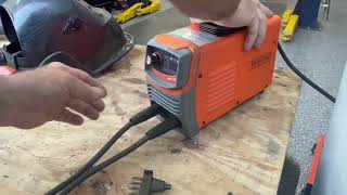 Demonstration of the FEIFANKE Stick Welder [upl. by Asia]