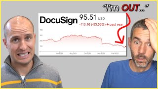 Docusign Stock CRASH DOCU Stock Why Im SELLING NOW [upl. by Aidil111]