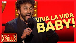 Nish Kumar is OBSESSED with Coldplay  Live at the Apollo [upl. by Yllus]