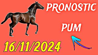 ➡️ pronostic PMU  samedi 16 novembre 2024  🔥🔥 [upl. by Ihc755]