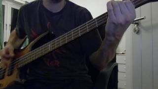 Remorse is for the dead  bass cover [upl. by Kristopher]