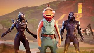 Fish sticks Fortnite ProAm Tournament 2019 lobby scene animation  Fortnite funny moments [upl. by Saisoj]