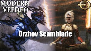 Orzhov Scamblade comes 2nd Modern Challenge  Modern  MTGO [upl. by Elumas]