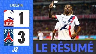 Lille  PSG  13  Le Résumé  Ligue 1 202425 [upl. by Icnan]