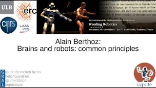 Alain Berthoz Brains and robots common principles [upl. by Ardeha]