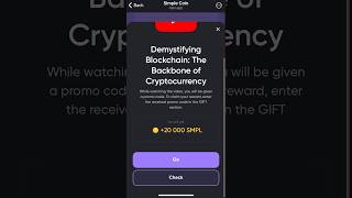 Demystifying Blockchain The Backbone of Cryptocurrency  Simple Coin Code 27 September  Today Code [upl. by Renferd91]