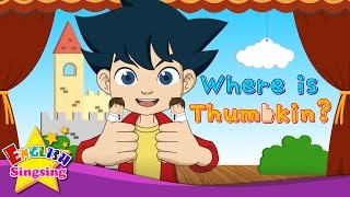 Where is Thumbkin  Nursery Rhymes  Popular Rhymes  English Song For Kids  Finger Song [upl. by Doble]