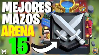 🏆MEJORES MAZOS para subir COMBATIENTES 2 en Clash Royale [upl. by Annaeel960]