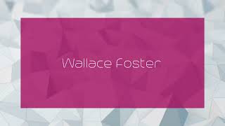 Wallace Foster  appearance [upl. by Ettenrahc554]