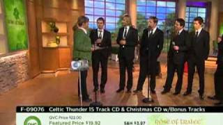 Celtic Thunder on QVC Celtic Christmas 3 [upl. by Yuria565]