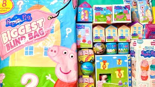 ASMR BIGGEST PEPPA PIG COLLECTION with Blind Bags Ultimate Mystery Box 2024 [upl. by Eniac]