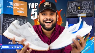 6 Best Red Tape Shoes Under ₹1500 🔥 Best Sneakers Under ₹2000  Amazon Shoes Haul 2024  ONE CHANCE [upl. by Mellie]