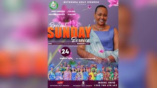 🔴 LIVE SUNDAY FIRST SERVICE  24 MARCH 2024 [upl. by Hollie]