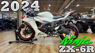 The New and Improved 2024 Kawasaki ZX6R A Detailed Review [upl. by Radbun]