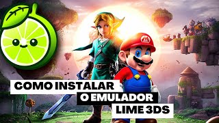 Como JOGAR Lime 3DS No Pc Emulador do Nintendo 3DS [upl. by Georgianne]