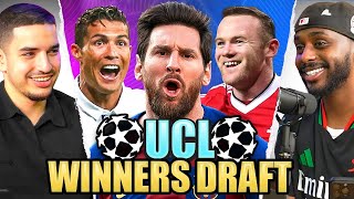 CHAMPIONS LEAGUE WINNERS DRAFT CHALLENGE Ft Ronaldo Messi Zidane [upl. by Ainud]