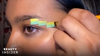 Makeup Artist Makes Graphic Liner Look Easy  Beauty Insider [upl. by Eevets]