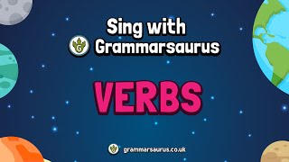 Sing with Grammarsaurus  Verbs [upl. by Shafer373]