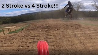 Crf 150r vs Yz 85 [upl. by Lasko]