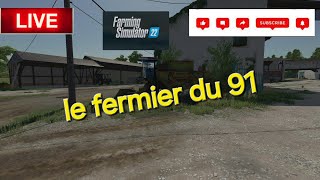 🔴LIVE FS22 le fermier du 91 sur the Valley old the farm PS5 [upl. by Ettenrahc99]