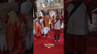 Iskcon Vrindavan gurupuja darshan kirtan iskcon vrindavan darshan kirtan shorts viral krishna [upl. by Mathilda]