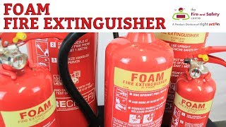 Applications and Advantages of Foam Fire Extinguishers [upl. by Dannye]